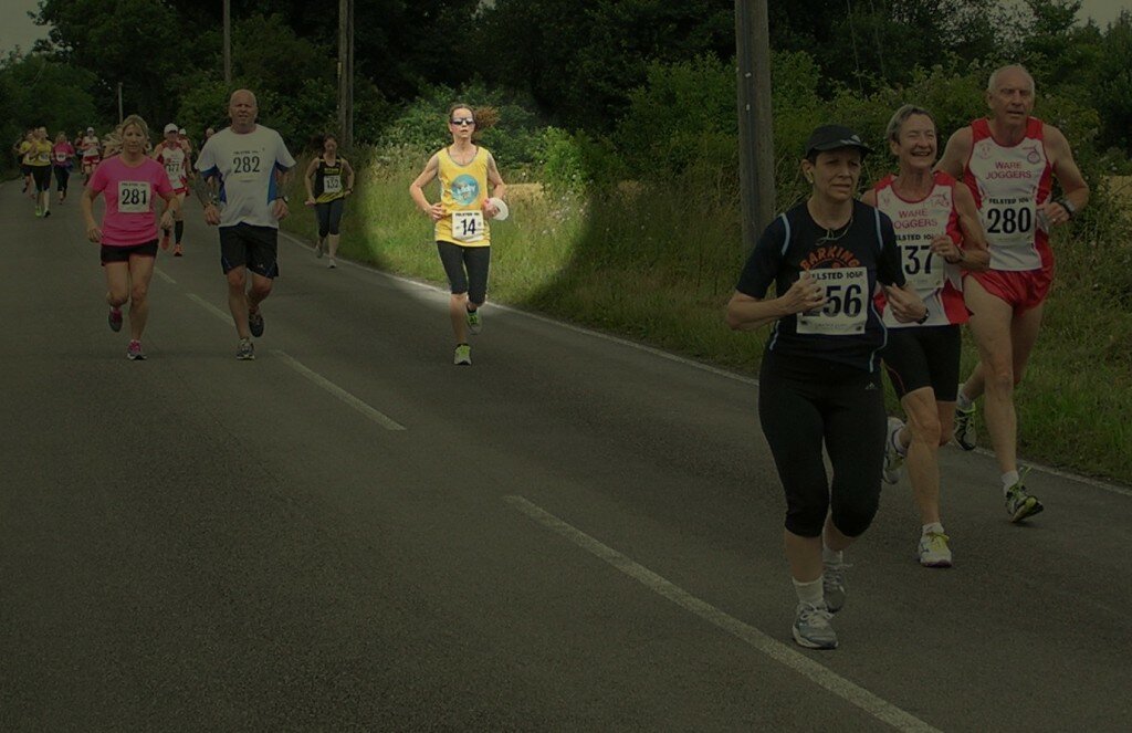 Running in the Felsted 10k
